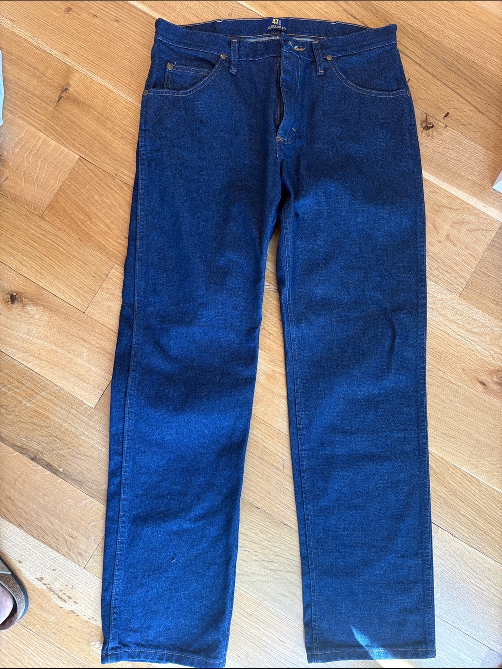 Wrangler Men's Indigo Straight Jeans